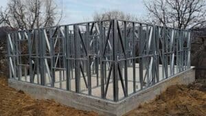 Steel structure house