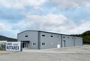 Noua hala de productie structuri metalice Unic Rotarex®